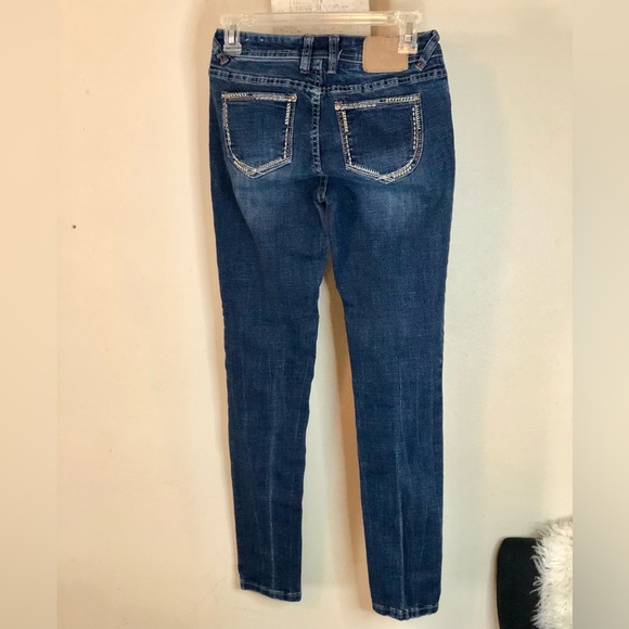 Designer Denim Skinny Jeans size 5 - Picture 3 of 8